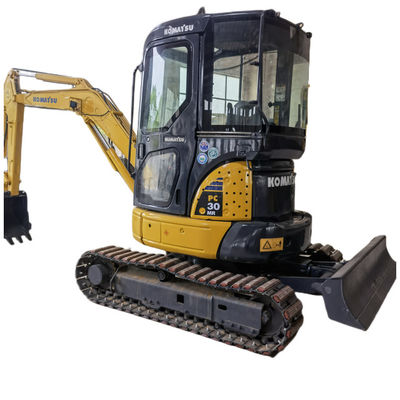 Japonya Crawler Excavator Mini Komatsu PC30 Excavator 3000KG'dan 3200KG'ya kadar