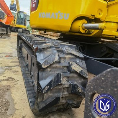 Kullanıcı Dostu PC35 3 Ton Ekskavatör Kullanılmış Sürünen Ekskavatör 95 Yeni Mini Komatsu