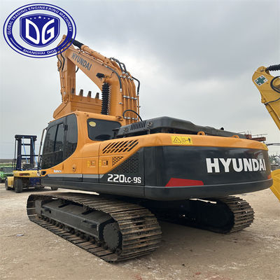 Yüksek Kapasiteli Hyundai 220 20 ton kullanılmış kazıcı Popüler Model İyi durumda