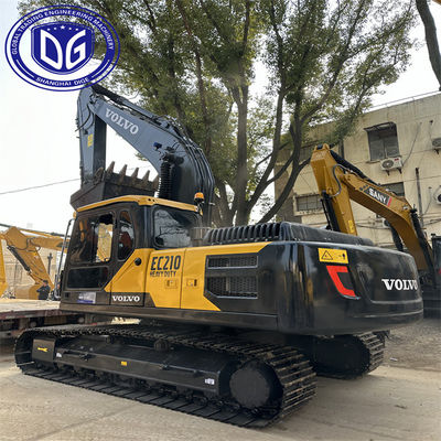 Kullanılmış Volvo EC210 21 tonluk sürünen kazıcı % 92 Yeni iyi performans ve kalite