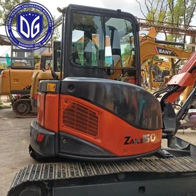 ZX50 Kullanılmış Hitachi 5 Ton Ekskavatörü Uyumlu Güç Modları ile Hafif Kullanım ve Yıkım