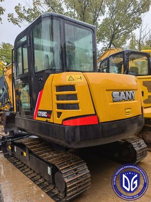 Sany SY60 Kullanılmış Hidrolik Mini Ekskavatör 6Ton Crawler Kullanılmış Ekskavatör Şimdi Satılıyor