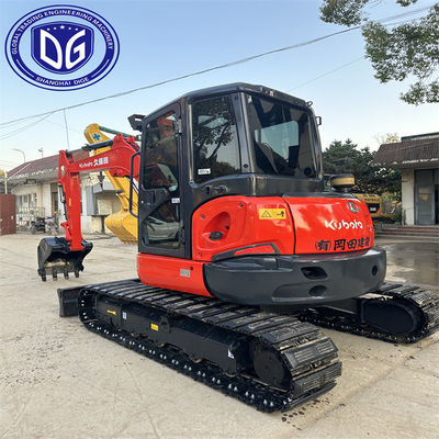 6 Ton KX163 Kullanılmış Kubota Kazı Makinesi Hidrolik Kazı Makinesi