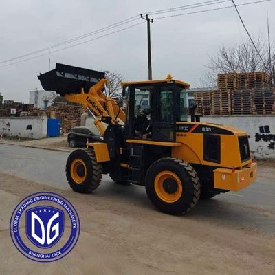 Ön uç yükleyici 835 Kullanılmış Liugong yükleyici Güçlü Kullanılmış yükleyici makine