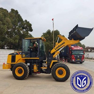 Ön uç yükleyici 835 Kullanılmış Liugong yükleyici Güçlü Kullanılmış yükleyici makine