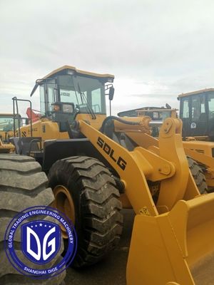 Ön uç yükleyicisi LG956L Kullanılmış SDLG yükleyicisi 17t Splendid Kullanılmış Hidrolik kazıcı yükleyicisi