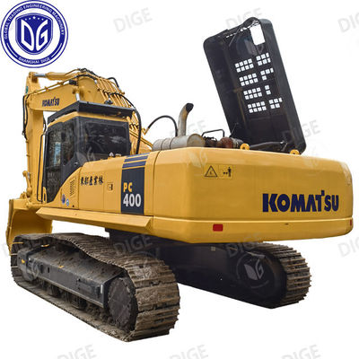 Dayanıklılık için sağlam çerçeve yapısı PC400-7 Kullanılmış ekskavator