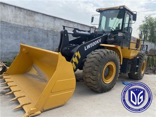 Ön uç yükleyici LW500 Kullanılmış XCMG yükleyici 17t Kullanılmış Hidrolik kazıcı yükleyici