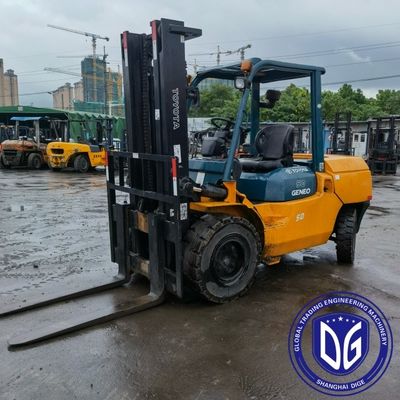 5 Ton Kullanılmış Toyota Çatal Aracı Japon Çatal Aracı İkinci El