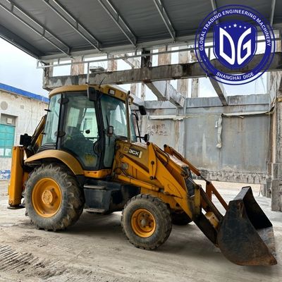 JCB 3CX Kullanılmış Backhoe Yükleyici İngiltere'den orijinal iyi durumda