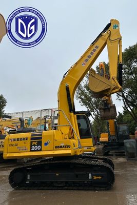 Yüksek güçlü motor PC200-8 Kullanılmış verimli 95 yeni mini komatsu kazıcı