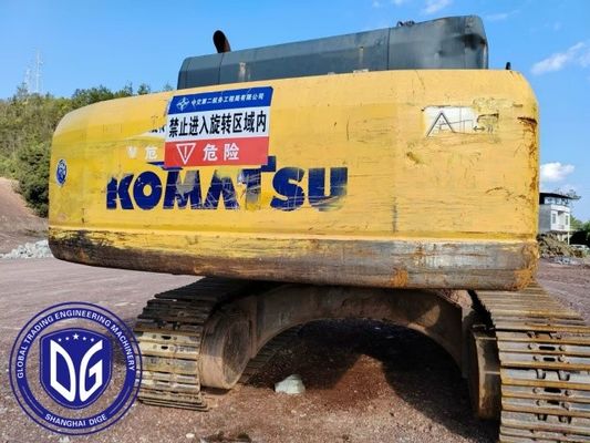 Su soğutmalı PC430 Kullanılmış sürünen kazık makinesi 95 yeni mini komatsu kazık makinesi