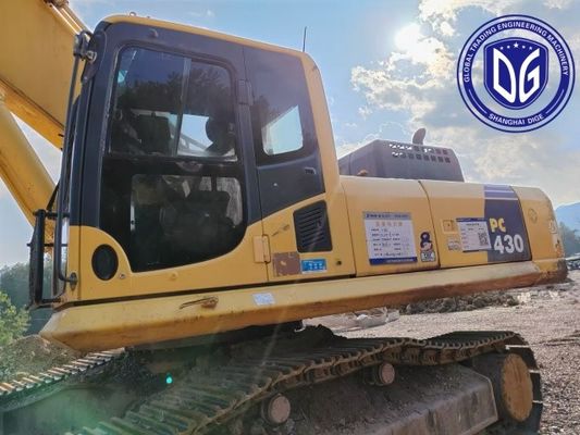 Basit işlem PC430 Kullanılmış sürünen mini komatsu kazıcı Yüksek güvenilirlik