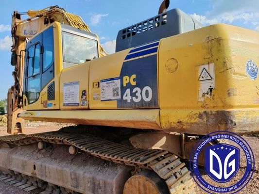 Basit işlem PC430 Kullanılmış sürünen mini komatsu kazıcı Yüksek güvenilirlik