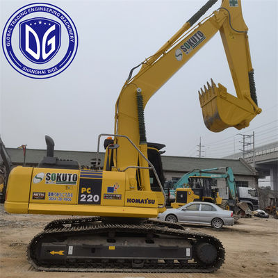 20 tonluk ekskavatör Kullanılmış ekskavatör Japonya PC220-8 Kullanılmış Komatsu Ekskavatörü