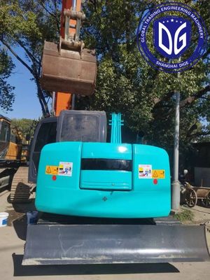 Güçlü tahrik sistemi olan manevrable Sk75 Kullanılmış Kobelco 7.5 tonluk kazıcı