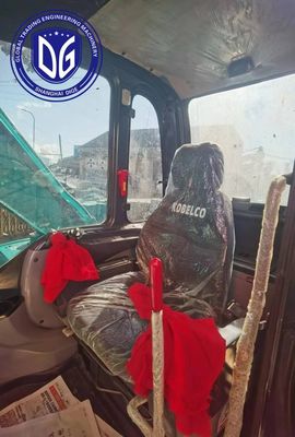 Güçlü tahrik sistemi olan manevrable Sk75 Kullanılmış Kobelco 7.5 tonluk kazıcı