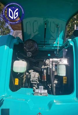 Güçlü tahrik sistemi olan manevrable Sk75 Kullanılmış Kobelco 7.5 tonluk kazıcı