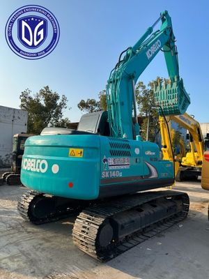 Yüksek uyarlanabilirlik Sk140 Kullanılmış Kobelco Excavator 14t düşük enerji tüketimi ile