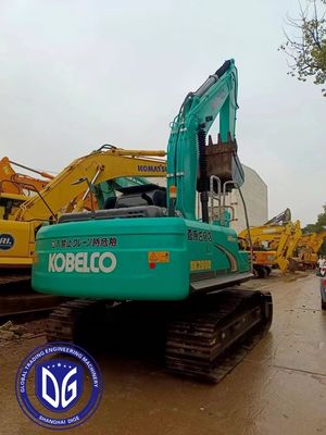 Precision Sk200 Kullanılmış Kobelco 20t Yüksek performanslı hidrolik sistemli kazıcı