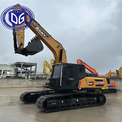 Kullanılmış Sany SY215 21.5Ton sürünen kazıcı düşük yakıt tüketimi motoru ile