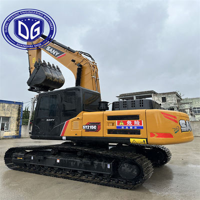 Kullanılmış Sany SY215 21.5Ton sürünen kazıcı düşük yakıt tüketimi motoru ile