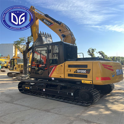 Kullanılmış Sany SY135 13.5 Ton Hidrolik Kazıcı Çoklu Çalışma Modu Seçimi