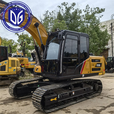 Sy135 13.5 Ton Kullanılmış SANY Ekskavatörü Gelişmiş Soğutma Kapasitesi