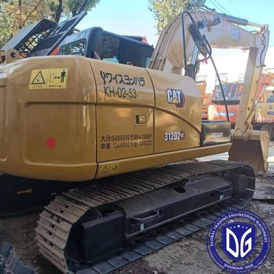 Duyarlı 312D Gürültü azaltma özelliği ile kullanılmış tırtıl 12 tonluk kazıcı