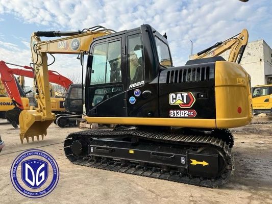 313D2GC Sıkı alanlar için kompakt tasarımı olan 13 tonluk kullanılmış tırtıl kazık makinesi