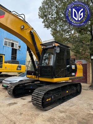Yüksek manevra kabiliyeti 320D Yakıt tasarruflu motorlu kullanılmış tırtıl kazıcı