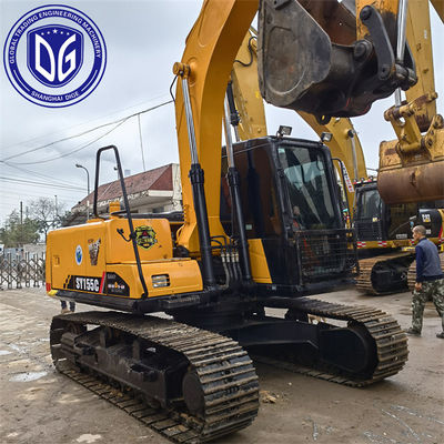 Sany SY155 15.5T Kullanılmış Sürünen Kazıcı Verimli ve Enerji Tasarrufu Güç Sistemi