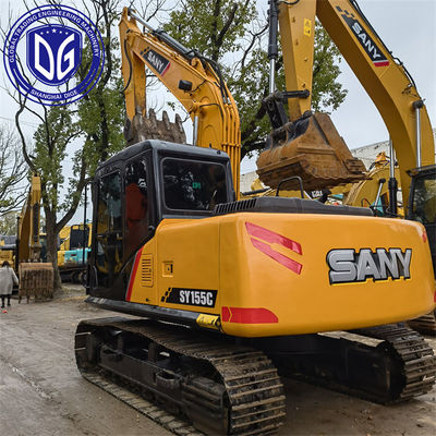 Sany SY155 15.5T Kullanılmış Sürünen Kazıcı Verimli ve Enerji Tasarrufu Güç Sistemi