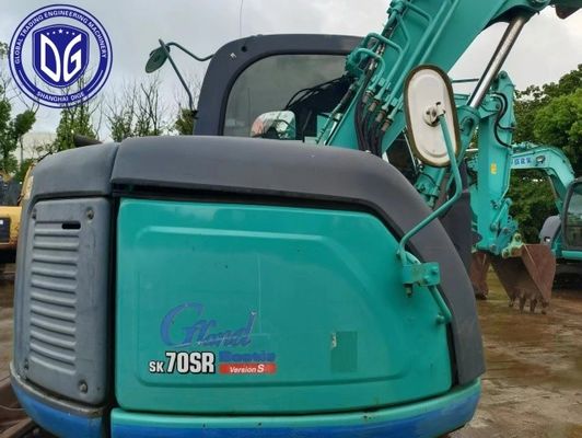 0.35m3 kova kapasitesi Kobelco En yüksek kazma derinliği 4160mm olan küçük kazıcı