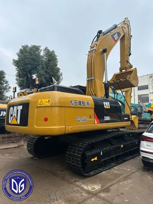 Kullanılmış CAT 336D 36Ton Caterpillar Crawler Hidrolik Kazı Makinesi Yumuşak Hidrolik İşlevler