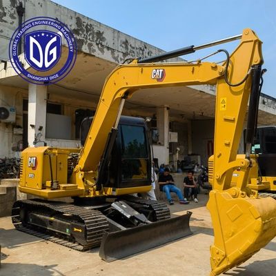 Verimli malzeme işleme yetenekleri 307E2 Kullanılmış tırtıl kazıcı 7 Ton