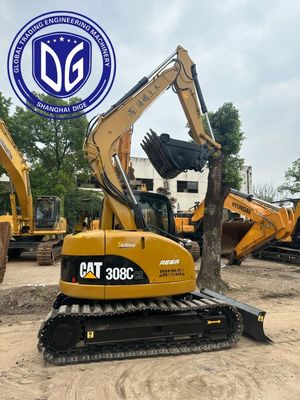 cat 308 ekskavatörü satılıyor308C Kullanılmış Cat Makineleri 8 Tonluk Ekskavatör Çeşitli Arazilere Uyumluluk