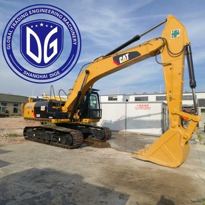 Kullanılmış CAT323D 23 tonluk Caterpillar Crawler Excavator,Orijinal ve iyi durumda,Şimdi mevcut