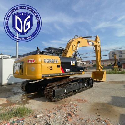 Kullanılmış CAT323D 23 tonluk Caterpillar Crawler Excavator,Orijinal ve iyi durumda,Şimdi mevcut