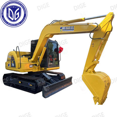 Sıkı dayanıklı ağır makineler, Gelişmiş hidrolik sistemleri olan kullanılmış PC70 kazıcı