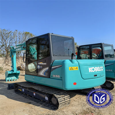 Köken Japonya SK60 Kullanılmış Kobelco Kazı makinesi SK60 Kazı makinesi İkinci el Kobelco Kazı makinesi SK60