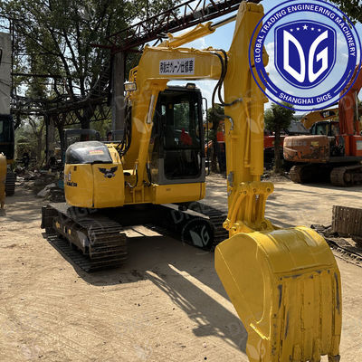 Asıl Japonya PC78US Kullanılmış Komatsu Kazı makinesi PC78US Kazı makinesi İkinci El Komatsu Kazı makinesi PC78US