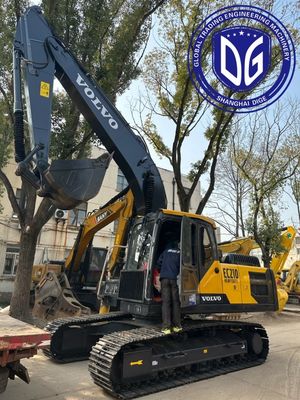 Ec210 Ağır Güçlü Araç Altı Bileşenleri ile 21 Ton Kullanılmış Volvo Ekskavatörü