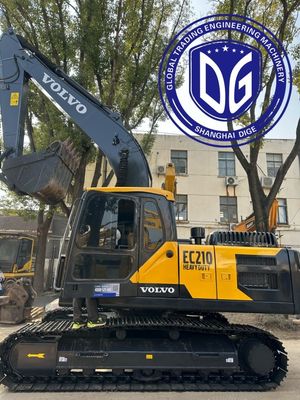 Ec210 21 Ton Kullanılmış Volvo Excavator With Advanced working mode selection