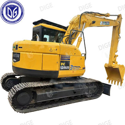 İkinci el Komatsu kazıcı 0.44m3 kova kapasitesi ve 6380mm maksimum kazma yarıçaplı