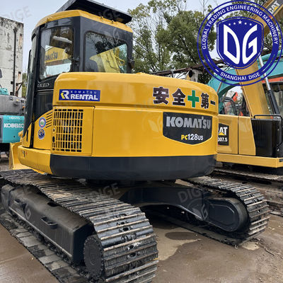 İkinci el Komatsu kazıcı 0.44m3 kova kapasitesi ve 6380mm maksimum kazma yarıçaplı