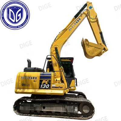Komatsu PC130 13 tonluk sürünen kullanılmış kazıcı, Gelişmiş model, düşük yakıt tüketimi kazıcı