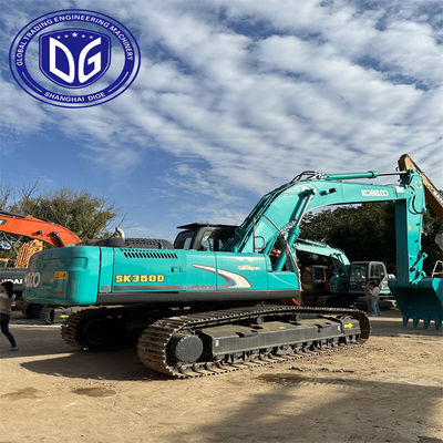 SK200D Japonya İkinci El Kobelco Kazı Makineleri 20 Ton Büyük Maden Kazı Makinesi