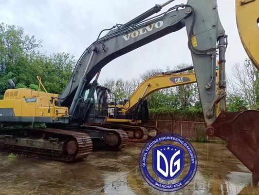 Gelişmiş emisyon kontrol sistemi ile Ec380DL 38 Ton Kullanılmış Volvo Excavator