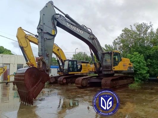 Gelişmiş emisyon kontrol sistemi ile Ec380DL 38 Ton Kullanılmış Volvo Excavator